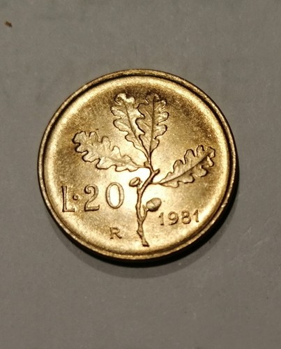 Lire anno 1981 - 20,