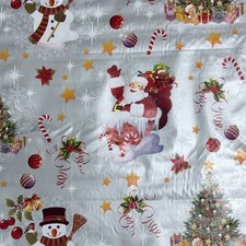 Babbo natale tovaglia plastica - babbo,