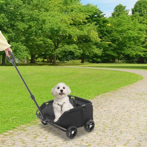 Passeggino per cani pieghevole - cani,