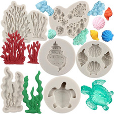 Set Di 6 Stampi in Silicone a