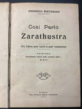 Nietzsche F. Così parlò