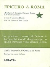 Epicuro a roma [Paperback]