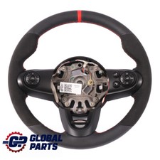 Mini Cooper S JCW F55 F56 F60 NUOVO Volante Sportivo in Pelle Nera Alcantara