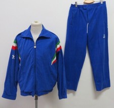 FIB NAZIONALE ITALIANA BOCCE VINTAGE ITALIA TUTA TRACKSUIT SUIT