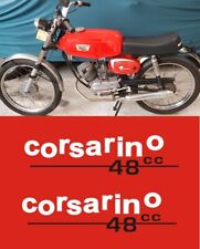 Adesivi MOTO MORINI CORSARINO 48 cc decals emblemi pvc serbatoio restauro moto
