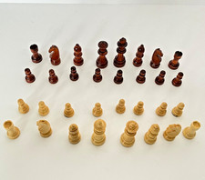 Scacchi in legno pezzi set