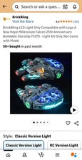(121)BrickBling Luce LED