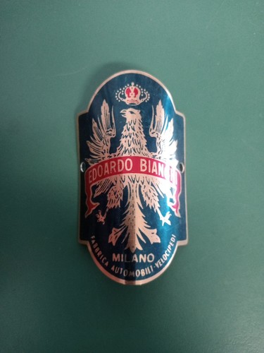 Edoardo bianchi logo fregio - fregio, in