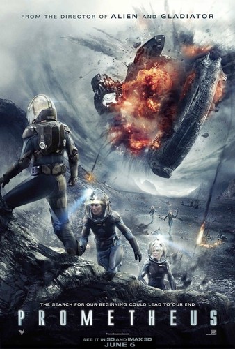 Prometheus movie poster - , a4