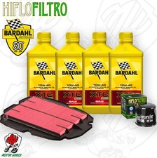 Kit tagliando Olio BARDAHL XTC 10W40 + Filtri HONDA VFR 800 F 2003 Interceptor