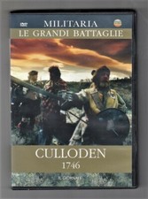 Dvd Militaria Le Grandi Battaglie 14 CULLODEN 1746 - Il Giornale