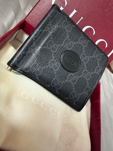 Gucci check portafoglio - gg,