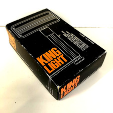 ILLUMINATORE LAMPADA Quarzo Iodio KING LIGHT originale anni '70 1000 Watt 3400°k