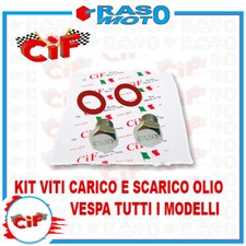 Kit Viti Carico E Scarico Olio