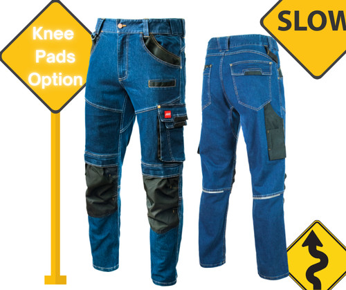 Jeans pantalone uomo denim - jeans, da