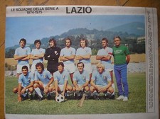  LAZIO CAMPIONE D'ITALIA SCUDETTO CALCIO SQUADRA 1974 COPERTINA RIVISTA