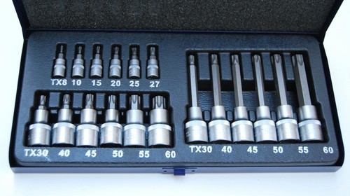 Set chiavi bussola - bussola, torx
