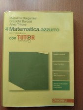 Matematica Azzurro vol.4 Seconda edizione con Tutor 9788808718174
