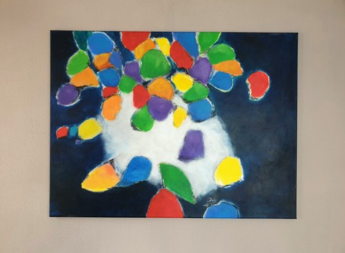 Quadro dipinto mano - quadro,
