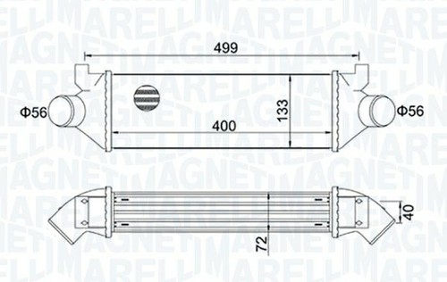 Intercooler ford transit - ford,