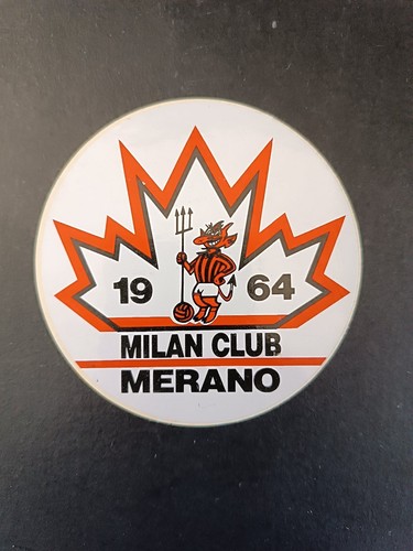 Adesivo milan club merano 8 - adesivo,