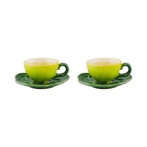 Bordallo pinheiro set tazze - 2,