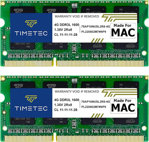 Timetec 8gb kit - timetec, (2x4gb)