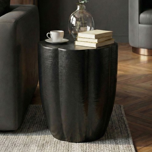 Tavolino alluminio nero tavolo