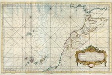 1753 Mappa delle Isole Canarie