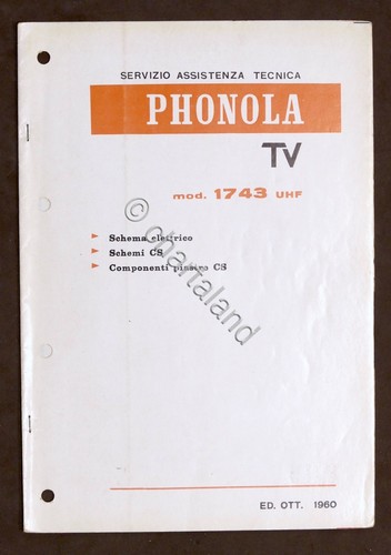 Radiotecnica phonola - -, tv