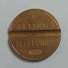 Gettone telefonico con - telefonico,