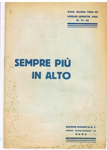 Luglio agosto 1935 sempre - 1935,
