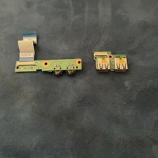 SCHEDA JACK AUDIO + FLAT PER NOTEBOOK HP CQ61 CQ71 G61 - DA00P6AB6D0 + USB