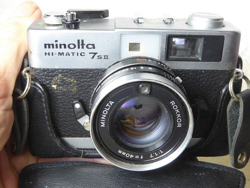 Obiettivo minolta matic - obiettivo, hi-matic