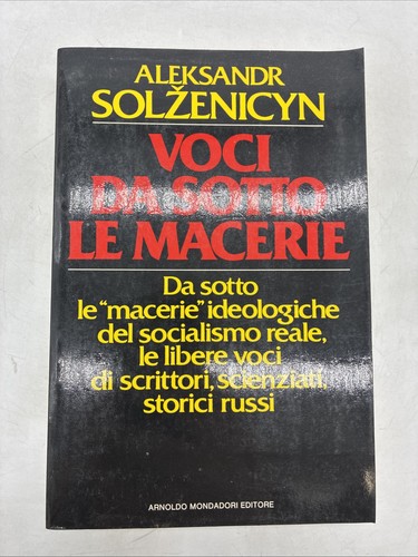 Solzenicyn voci sotto - voci,