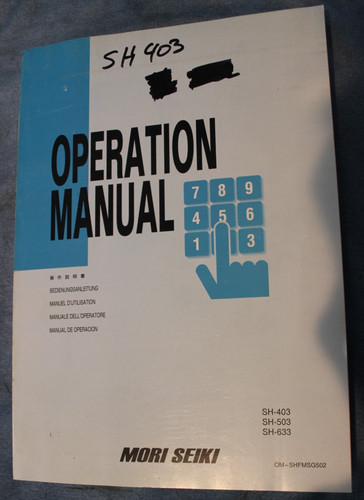 Manuale funzionamento mori - manuale,
