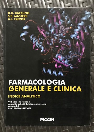 Libro medicina farmacologia - libro,