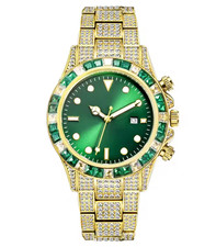 Orologio Uomo Hip Hop Bling