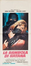 LA BAMBOLA DI SATANA The Doll Of Satan RARA LOCANDINA ORIGINALE HORROR POSTER