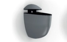 BOLIS ITALIA - COPPIA REGGIMENSOLE PER VETRO LINEA "PIKKIO" - IN ZAMA LEGGARA...