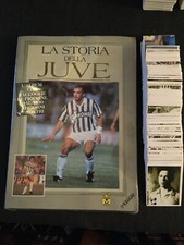 SET COMPLETO STICKERS STORIA JUVE + VUOTO ALBUM SEALED MASTERS EDIZIONI  1992