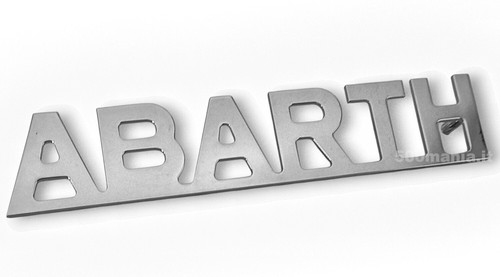 Emblema abarth per fiat - fiat, 600