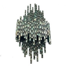 Lampada da parete Applique Struttura brutalista Design Marcello Fantoni vintage