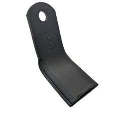Coltello per trincia Zappator a Y tipo leggero - 35x4x98 mm foro 10,5 mm