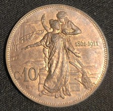 10 CENTESIMI CINQUANTENARIO