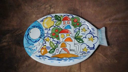 Vassoio pesce decoro