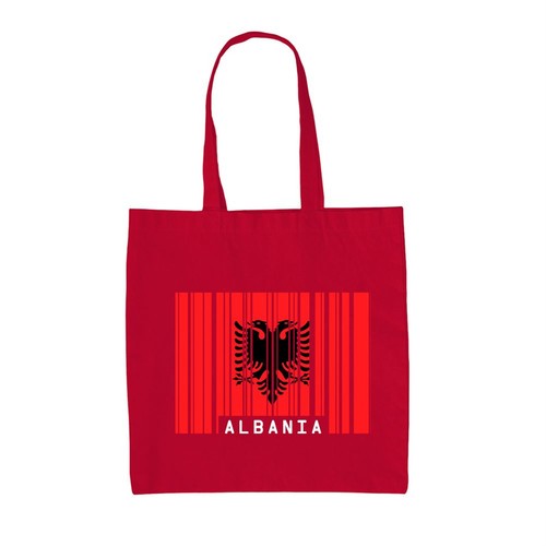 Albania barre stile bandiera - stile,