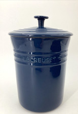 Bidone grande Le Creuset blu