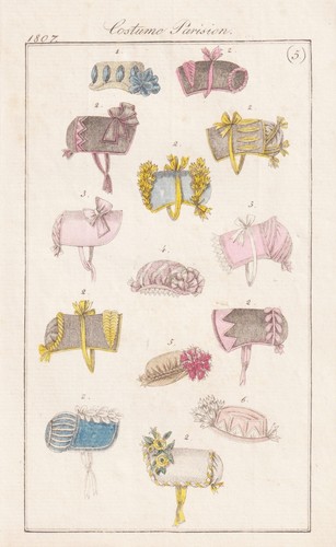 Paris 1807 costume pariser - 1807,