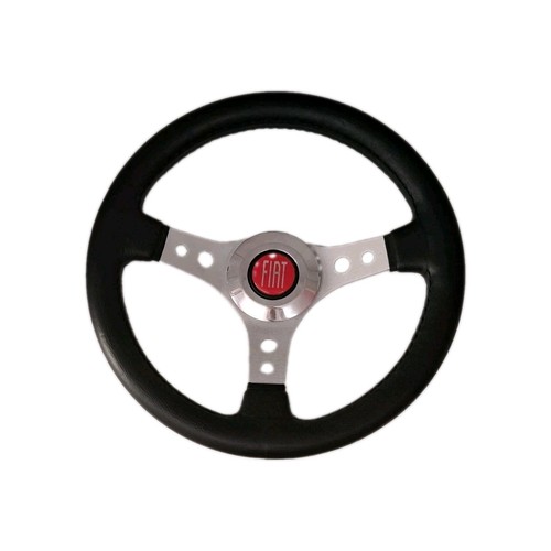 Volante fiat sportivo nero - volante,